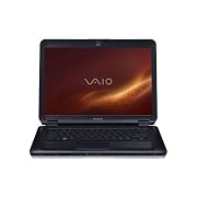 Sony VAIO VGN-CS120J/Q 14.1-Inch Laptop (2.26 GHz Intel Core 2 Duo P8400 Processor, 4 GB RAM, 320 GB Hard Drive, Vista Premium) Black