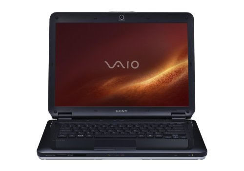 Sony VAIO VGN-CS120J/Q 14.1-Inch Laptop (2.26 GHz Intel Core 2 Duo P8400 Processor, 4 GB RAM, 320 GB Hard Drive, Vista Premium) Black