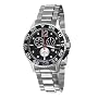 Hamilton King Scuba Chrono Men's Stainless Steel Case and Bracelet Black Dial Swiss Quartz Movement Chronograph Watch H64512132