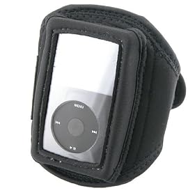 Workout Armband for Apple iPod Video Classic 30GB 60GB 80GB and 160GB model MP3 Players - Black