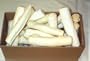 25 pcs of 6-7" x 1" White Rawhide Retriever Rolls