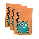 Ginger Ray Monster Madness Party Bags &amp; Stickers (12 Pack), Mixed