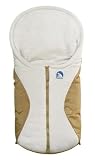 Heitmann Eisbärchen Fußsack Babyschale, Design:beige/sand SB