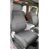 13215.01 Rugged Ridge Seat Cover Front Pair, Neoprene, Black, Jeep Wrangler JK 2011 by Rugged Ridge