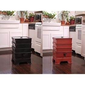 Worm Composting: The Worm Factory (4 Tray System)