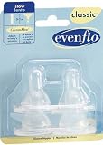Evenflo 4 Pack Classic Silicone Nipple - Slow Flow