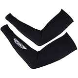 4ucycling Unisex Compression Fit Athletic Arm Sleeves Cooler with Spandex