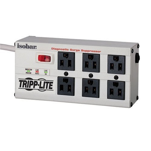 Tripp Lite ISOBAR6ULTRA 6-Outlet Isobar Premium Surge Protector (3330 Joules)