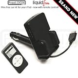 FreeLogix - LiquidFM Car Kit with Remote for iPod Video 30 / 60 / 80 GB - Black
