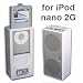 JLab Audio Miniblaster Portable Speaker for iPod nano 2G (White)