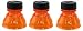 Sport Capp - Snap Capp - Tailgating Pack - 3 Pack of Blaze Orange Snap Capps - The Ultimate Tailagting Item