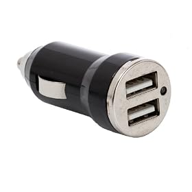 Bluestork - BLU_CAR_2USBII - Chargeur allume-cigare avec 2 ports USB - 1A