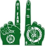 BOSTON CELTICS NBA Basketball #1 Fan FOAM FINGER New Gift