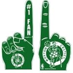 BOSTON CELTICS NBA Basketball #1 Fan FOAM FINGER New Gift