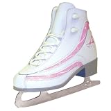 Lake Placid Elite Leather Womens Figure Ice Skates - 5.0