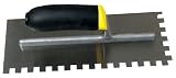 NATTCO PT4003 Soft/Handle 11 Trowel Camel Back 1/8 x 1/8 x 1/8 notch.