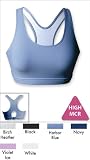 Champion Women's Action Tech Sports Bra, White, Small