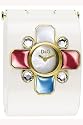 D&G WATCH EDEN ROC WHITE BANGLE WHITE MOP DIAL IPG CLOSUR DW0434 Damen