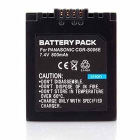 BestDealUK Cgr-S006 Cgr-S006E Cgr-S006A/1B Equivalent Panasonic Battery For Lumix Digital Camera Dmc-Fz50 Dmc-Fz30K Dmc-Fz30 Fz45 Dmc-Fz7K Dmc-Fz7S Models