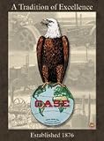 TIN SIGN NOSTALGIC ~ CASE TRACTOR TRIBUTE EAGLE