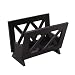 Magazine Racks | Magazine Racks for Home | Wooden Magazine Racks | Buy Racks - Contemporary Mahogany Solid Wood Magazine Rack by Oceanstar Design