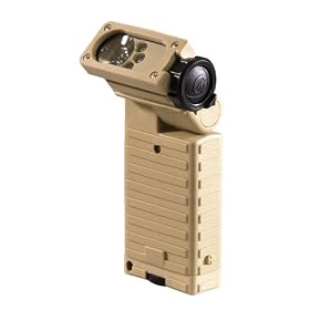 Streamlight 14002 Sidewinder Tan Housing Green LED Flashlight