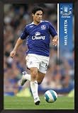 Everton- Mikel Arteta Framed Framed Art Poster Print, 26x38