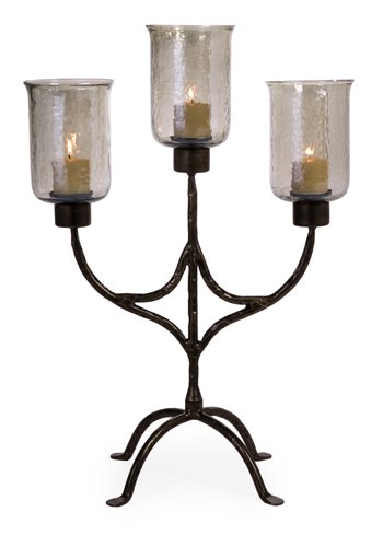 20 Classical Wrought Iron Votive Candelabra