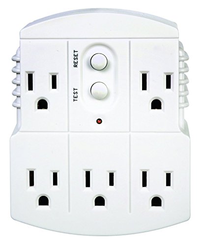 Tower Manufacturing 30339015 15 amp GFCI 5-Outlet Adapter