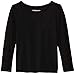 Kidtopia Little Girls' Long Sleeve Tee with Puff Sleeves