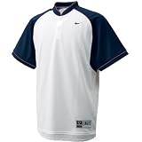 ナイキ 野球用 S/S チームカラーブロック ヘンリーネックシャツ 263400(104)