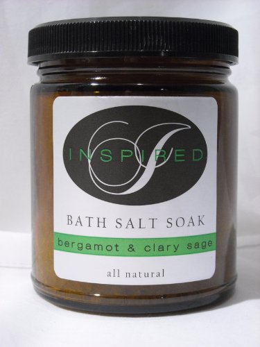 Bergamot Clary Sage Bath Salt Soak (9 Oz)