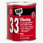 Dap 12121 33 Glazing Compound White 1-Pint