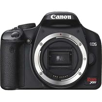 Canon EOS Digital Rebel XSi SLR Camera Body - Black - Refurbished