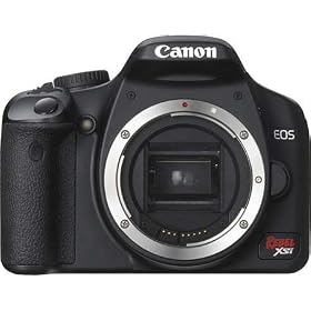 Canon Digital Rebel XSi SLR Camera Body - Black - Refurbished