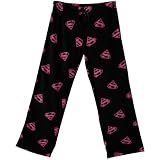 Supergirl - All Over Logo Fleece Sleep Pants