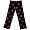 Supergirl - All Over Logo Fleece Sleep Pants - Medium