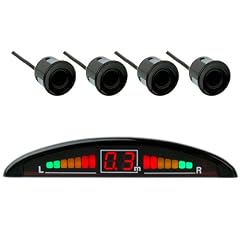 Einparkhilfe mit Farb-Display und 4 Sensoren in Schwarz