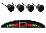 Einparkhilfe mit Farb-Display und 4 Sensoren in Schwarz