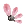 Ciroa Miniamo Pastels Set of Four Pink Measuring Spoons