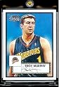2005 06 Topps Style '52 Troy Murphy Golden State Warriors Basketball Card #77 - Mint Condition - In Protective Display Case !!