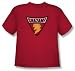 Search : DC Comics Batman Bb Shazam Shield Youth Red T-Shirt BM1914-YT