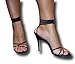 Micheal Antonio Hilton Black Sandals Size 10