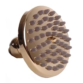 Ondine 4inch Polished Brass Rainmaker Showerhead
