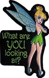 Peter Pan Tinkerbell Pixie What are you looking at Embroidered Iron On Disney Movie Patch DS-6