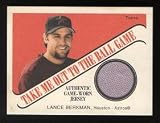 Lance Berkman 2004 Topps Cracker Jack Take Me Out to the Ball Game Used Jersey Card #TB-LB2 Houston Astros