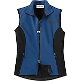 ScottishTerrier Ladies' High Tec Vest, Bone Zipper Pull and Embroidered image