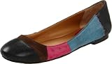 Nine West Women's Persuademe Flat,Black/Brown Multi,7 M US
