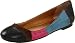 Nine West Women's Persuademe Flat,Black/Brown Multi,6.5 M US