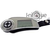i-nique 4 Man Digital Golf Stoke counter Scorer Accessory + Carabineer
